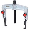 KS Tools 620.0065 Estrattore universale a serraggio rapido, 2 bracci con gancio estremamente sottile e allungato, 25-130mm, 120mm, 2,5t