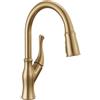Delta Faucet Ophelia 19888Z-CZ-DST - Rubinetto da cucina con doccetta estraibile, rubinetto per lavello da cucina con dock magnetico, bronzo champagne