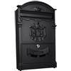 Blinky 27290-20 Residencia Cassetta per Lettere, 26x9x41, Nero