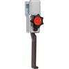 KS Tools 615.1023 Gancio estrattore a serraggio rapido, versione estremamente sottile, 200mm, D=3,6mm