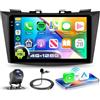 VECHTEL 4G+128G Autoradio Android 15 per Suzuki Swift 2011-2017 Suzuki Ertiga 2012-2017, 9'' In-Cell HD Schermo Tactile co Carplay Android Auto senza Fili GPS Wi-Fi USB Bluetooth Radio FM RDS Camera