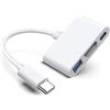 Hatuge USB C Digital AV Adattatore multiport Con output HDMI 4K 60Hz e USB 3.0 Porta di re-cherget USB-C per Apple MacBook Pro M1 2016-2022 AIR M1 2018-2022, iPad Pro iMac ect.