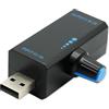 AYWHP PWM Regolatore di velocità 18 W con porta USB - Controller ventola professionale con controllo della ventola PWM e velocità della ventola USB continua, DC5 V 4 A, alloggiamento ABS e tipo C per