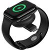 Belkin BoostCharge Caricabatteria USB-C portatile per Apple Watch, caricatore USB-C certificato MFi per Apple Watch Series 11/10/9/, Ultra e altri, compatibile con MacBook, iPhone 17 e altri - Nero