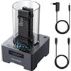 GRAUGEAR M.2 NVMe SSD Clone Station per M.2 PCIe, M-Key, USB3.2 Gen2x2 20Gbps docking station, 60 mm, alimentatore di rete