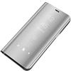 Jacyren Cover Galaxy S7 Edge, Custodia Galaxy S7, Slim Mirror Flip Case Clear View Specchio Antiurto Case con Funzione Stand Cover Protettiva Custodia per Samsung Galaxy S7 Edge