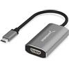 SABRENT Adattatore da USB Tipo C a HDMI 2.1 | 8K/60Hz & 4K/120Hz con Funzione DSC | Risoluzione 8K/30Hz & 4K Senza DSC | Compatibile con Thunderbolt 3 (DA-UCH8)