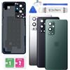 Eonpam Scocca Vetro Posteriore per Oneplus 9 Pro Coperchio Copribatteria Sostituzione con Vetro Fotocamera + Kit di Riparazione (Verde)