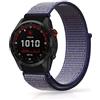 Niboow Cinturino QuickFit 26mm per Garmin Fenix 8 51mm/Fenix 7X Pro Solar/Fenix 7X/Fenix 6X/Fenix 6X Pro/Fenix 5X Puls, Nylon Traspirante Cinturino per Garmin Enduro 3/Epix 2 Pro 51mm - Viola