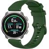 GIOPUEY Cinturini Compatibile con SUUNTO Ocean, Morbido Silicone Cinturino [Resistente all'Usura] [Traspirante] - Dark Green