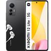 Xiaomi Smartphone 12 Lite 5G, 8+128 GB, display AMOLED 6,55 da 120 Hz, Snapdragon 778 G, tripla fotocamera da 108 MP, 4300 mAh con turbo ricarica a 67 W, nero (versione UK)