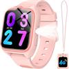 IOWODO Smartwatch Bambini 4G, Orologio Localizzatore GPS con Chiamata Video, Funzione SOS, Modalità Campus, Giochi Educativi, Batteria 800mAh, Impermeabile, Regalo per Ragazzi e Bambine Girl