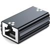 Mepsies Accoppiatore Ethernet 1Gbps, Estensore per Cavo Ethernet, Connettore Accoppiatore RJ45 Gigabit per Estensione Cavi di Rete fino a 100m, Compatibile con Cavi Cat5, Cat5e, Cat6, Cat6A, Cat7, Nero