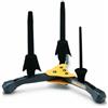 H Hercules Hercules ds543bb supporto per 2 X Clarinetto/Flauto e 1 X Piccolo