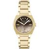 Armani Exchange Orologio da Donna 36MM in Acciaio Inossidabile Color Oro, AX6031
