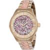 Invicta Angel - Orologio da Donna in Acciaio Inossidabile con Movimento al Quarzo - 40 mm, Oro Rosa/Rosa