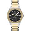 Armani Exchange Orologio da Uomo 42MM in Acciaio Inossidabile Bicolore, AX4298