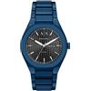 Armani Exchange Orologio da Uomo 42MM in Acciaio Inossidabile Blu, AX4299
