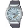 Casio G-shock - Orologio Uomo Al Quarzo Sportivo Cinturino In Silicone Grigio Cassa In Resina Quadrante Analogico-digitale Verde - GM-S2110-2AER