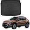 J&J AUTOMOTIVE SCOUTT Vasca Bagagliaio per Fiat 500X 2014-2024, in TPE su Misura, Proteggi Baule con Bordo Alto 4 cm, Antiscivolo, Inodore