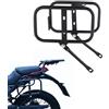 REARACE Portapacchi laterali per borse laterali per moto compatibili con Royal Enfield Himalayan 2018-2023, Scram 411 Himalayan 2023 Portapacchi laterale