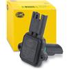 HELLA 8ET 009 142-641 Debimetro - 5a... poli - avvitato - senza collettore aspirazione