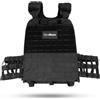 GymBeam Giubbotto Zavorrato Tactical - Gilet con Scomparti per Piastre Fino a 30kg - Spalline Regolabili per Crossfit, Calisthenics, Corsa e Allenamento della Forza