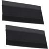 Dioche Protezione per Telaio Bicicletta 2 Pezzi - Batticatena Bici da con Catena Autoadesiva Protezioni Neoprene Enduro Cintura Protettiva 22x12cm Nero Mountain Bike e Corsa