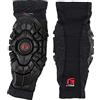 G-Form Gomitiere Elite-Paragomiti MTB-Ideali per Mountain Bike, Downhill, Motocross, Motociclisimo. Super sottili-Massima Protezione ed Estrema Flessibilità-Nero-S Unisex adulto, S