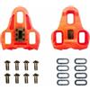 BANDIDOS Tacchette Bandidos Bici Bicicletta da Corsa Compatibili Look Keo per Scarpe da Ciclismo - Colore Rosso 9 Gradi Movimento