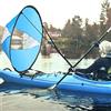 Esoes Grande 42 108x108cm Kayak Vento Vela Paddle Canoe Portatile Popup Sottovento Vela Kit Kayak Accessori Per Barche Gonfiabili Kayak Canoe