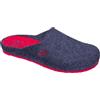 Scholl's Scarpa Laye Printed Felt Bis W Navy Blue 37