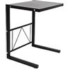 Hershii Friggitrice ad Aria Mensole Cucina Organizzatore Ripiani Scaffale da Cucina per la Dispensa e l'armadio (40x28x36cm, Black)