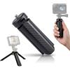Ucfalfo Mini treppiede per fotocamera DJI Osmo Pocket 3, treppiede portatile da tavolo per selfie stick Vlog, treppiedi antiscivolo per fotocamera Pocket 3 e Action/iPhone/Go Pro/Insta360 X5, vite da 1/4