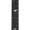 Alltro azurano - Telecomando di ricambio compatibile con Sony RMT-TX100D per 43X830C, KDL50W800C, KDL55W800C, KDL65W850C, KDL-65W850C, KDL75W850C, KDL-75W850C, XBR43X830C, XBR49X830C, X830C, XBR49X830C,