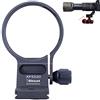 iShoot Supporto per treppiede IS-XF5520 compatibile con Fuji XF 70-300 f/4-5.6 R LM OIS WR e Fujifilm XF 55-200mm f/3.5-4.8 R LM OIS, supporto obiettivo w/Arca-Swiss Fit Piastra a sgancio rapido a