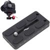 iShoot - Piastra a sgancio rapido da 80mm QS-80, per fotocamera di grandi dimensioni con impugnatura batteria e Arca-Swiss Fit Morsetto a testa sferica treppiedi