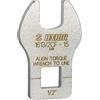 Unior Chiave a pedale Crowfoot 15, Argento