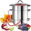 ® Pentola Estrattore Di Succhi, 15 L Succo Di Frutta,Verdura, Acciaio Inox AISI