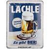 Nostalgic-Art Retro Blechschild Sorridi. c'è Idea Regalo per Gli Appassionati di Birra, in Metallo, Design Vintage con Scritta, 15 x 20 cm