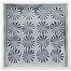 GILDE Quadro Ciclo quadrato - plastica - bianco e nero - altezza 60 cm x larghezza 60 cm - murale