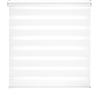Decorblind | Tenda avvolgibile a doppio strato, notte e giorno, installazione a parete o a soffitto, misura 130 x 180 cm (larghezza x lunghezza), tessuto 127 x 175 - colore crema, per finestra
