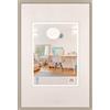 walther design New Lifestyle KV040T - Cornice in materiale plastico, 30 x 40 cm, grigio