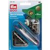 Prym - Sport e Camping Ottone (15 mm) Fissaggi della pressa Non Sew - 1 unità