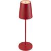 SLV Vinolina Two Lampada da tavolo senza fili LED da esterno, Rosso