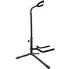 Rayzm Supporto per chitarra con regolazione in altezza, Supporto da pavimento in metallo per chitarra acustica/elettrica/classica, basso, mandolino e banjo