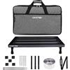 GHOSTFIRE Ghost Fire Pedaliera Chitarra, pedalboard in lega di alluminio, 990 g, effetto super leggero, 56 x 31cm, con borsa per il trasporto,SPL-05