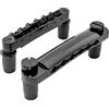 Musiclily ABR-1 Tune-O-Matic Ponte Bridge e Attaccacorde Stop Bar Tailpiece per Chitarra Elettrica Epiphone Les Paul, Nero