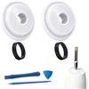Kalexion Guarnizione impermeabile per spazzolini elettrici Philips Sonicare - Set di 2 guarnizioni come pezzi di ricambio per Philips Sonicare Manipolo di ricambio, per serie HX93XX, HX67XX e HX99XX, con