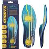 STEP BALANCE Solette Sportive Fibra di Carbonio 5 Strati - Assorbimento degli Urti, Supporto Arco Plantare - Running, Calcio, Padel, Tennis, Basket - Uomo e Donna - Taglia EU 38